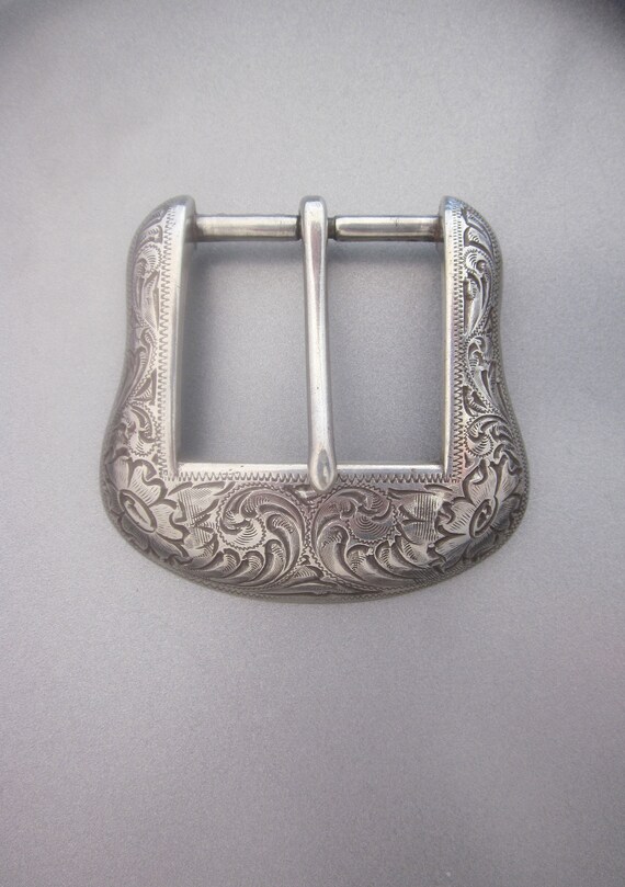 Vintage Silver Buckle Southwest