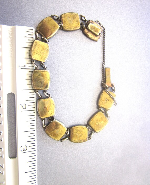 Vintage Japanese Komai Shakudo Damascene Bracelet - image 6