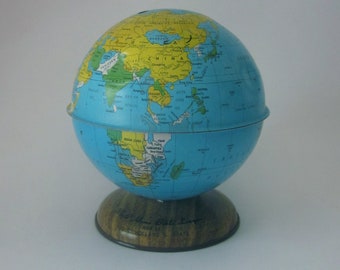 Vintage Bank Globe