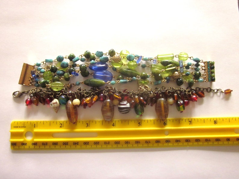 Vintage Multi Layered Beaded Bracelets image 5