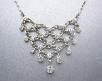 Vintage Rhinestone Necklace