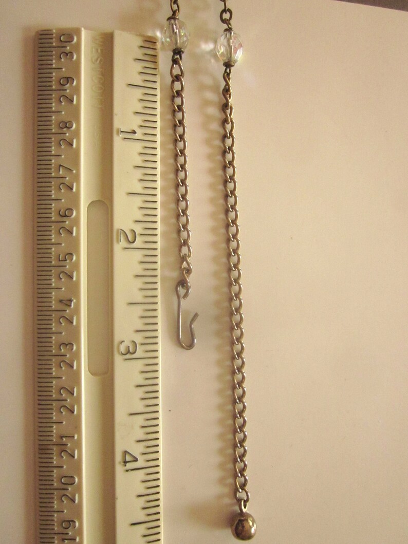 Cross and Crystal Necklace Assemblage