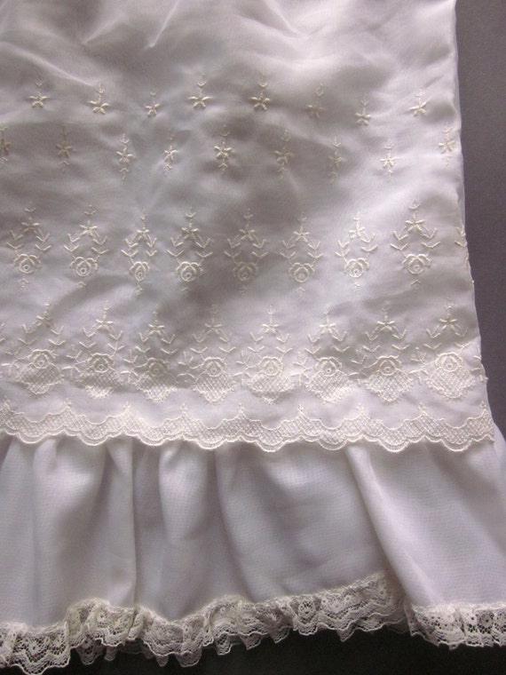 Vintage Infant Lace Christening Gown Set Baptism … - image 4