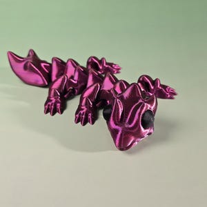 Flexi Baby Ember Dragon – Articulated Fantasy Toy – Cute Movable Dragon Gift for Kids & Collectors