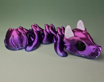 Flexi Orb Dragon: 3D-geprint articulerend fantasiewezen