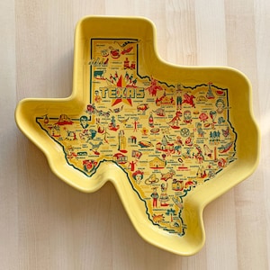 Texas Casserole-large, 2 Quart, Stoneware, Oven to Table Texas Map Baking Dish
