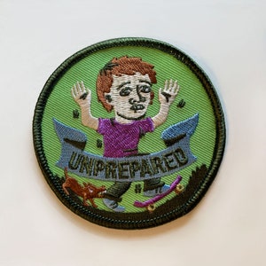 Unprepared Demerit Badge: Boy, 3&quot; Embroidered Patch