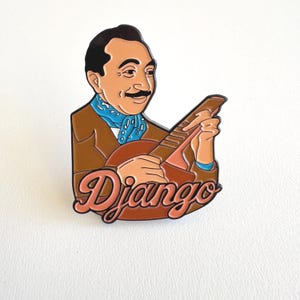 Django Reinhardt Gypsy Jazz Gitaar Reversspeld – Hot Club Paris Vintage Swing Cadeau