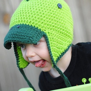 Little Dino Hat Crochet Pattern instant Download permission to Sell All ...