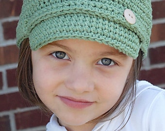 Asher Hat Crochet Pattern *Instant Download*(Permission to sell all finished products)