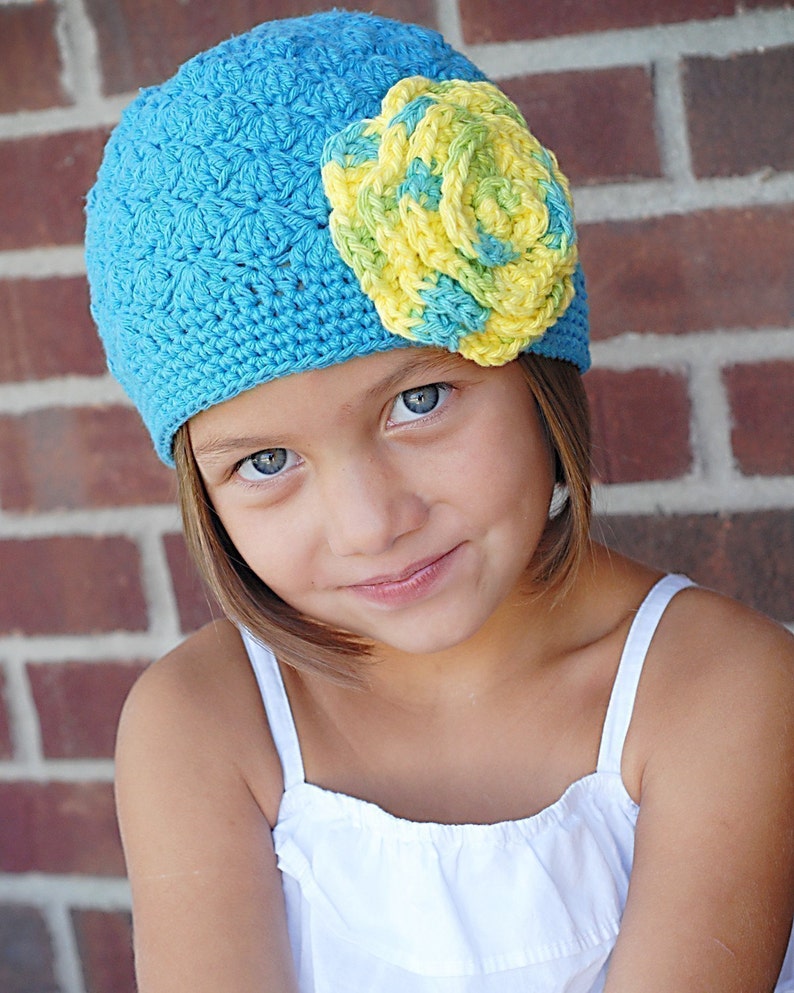 Gracie Hat Crochet Pattern Instant Download Permission to sell all finished products image 1