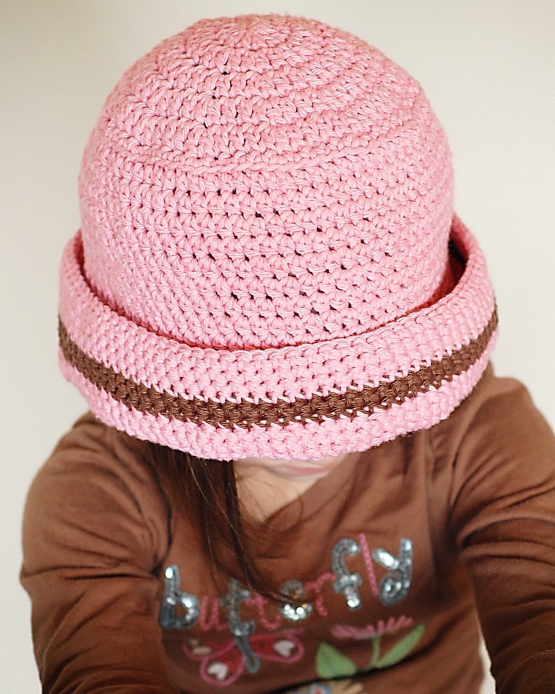 Sydney Hat Crochet Pattern Instant Download Permission to sell all finished products image 3