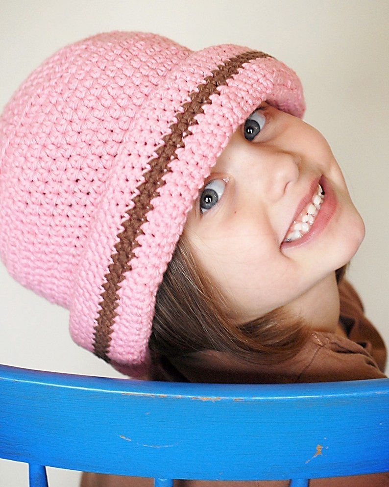 Sydney Hat Crochet Pattern Instant Download Permission to sell all finished products image 5
