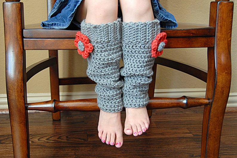 Scrunchy Leg Warmers Crochet Pattern Instant Download Permission to sell all finished products image 1