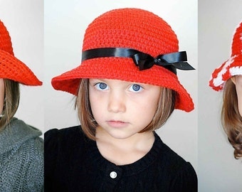 Basic Bucket Hat Crochet Pattern *Instant Download* (Permission to sell all finished products)