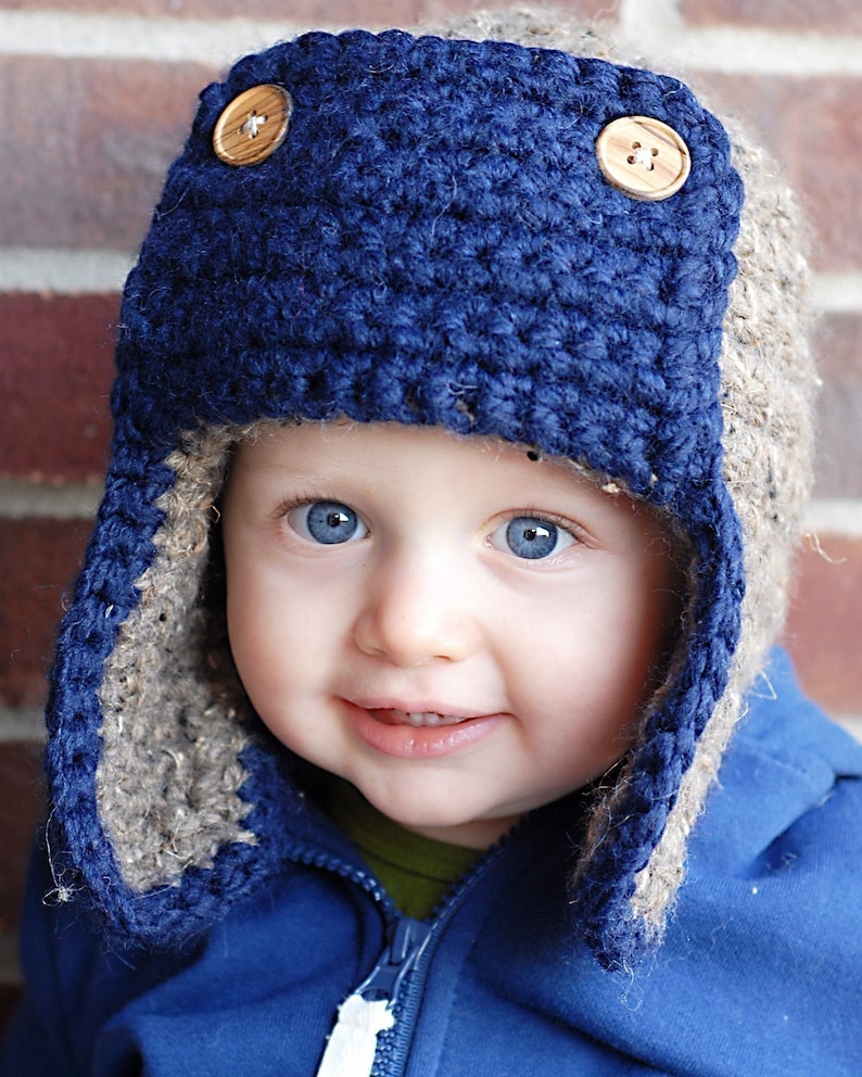 The Bomber Hat Crochet Pattern instant Downloadpermission Etsy