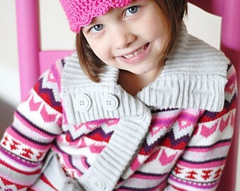 Pretty Shell Cap Crochet Hat Pattern *Instant Download* (Permission to sell all finished products)