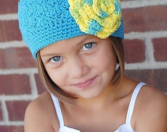 Gracie Hat Crochet Pattern *Instant Download* (Permission to sell all finished products)