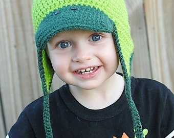 Little Dino Hat Crochet Pattern *Instant Download* (Permission to sell all finished products)