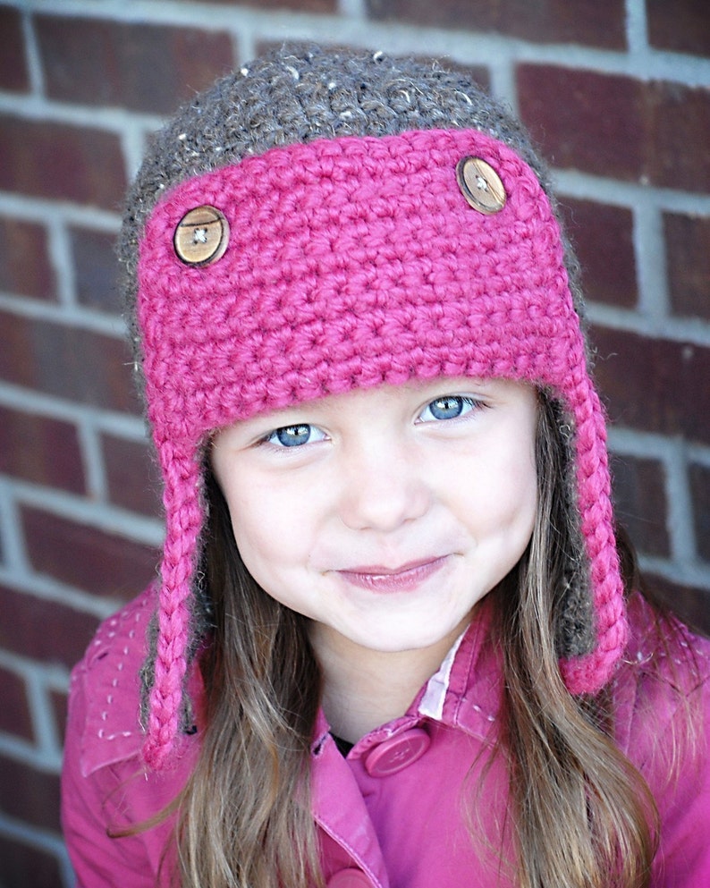 The Bomber Hat Crochet Pattern instant Downloadpermission Etsy