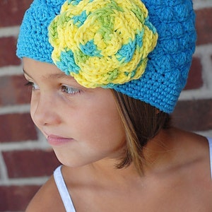 Gracie Hat Crochet Pattern Instant Download Permission to sell all finished products image 2