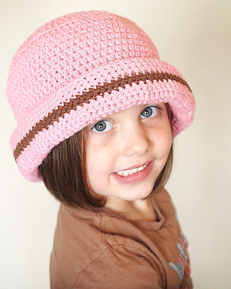 Sydney Hat Crochet Pattern Instant Download Permission to sell all finished products image 1