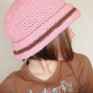 Sydney Hat Crochet Pattern Instant Download Permission to sell all finished products image 2