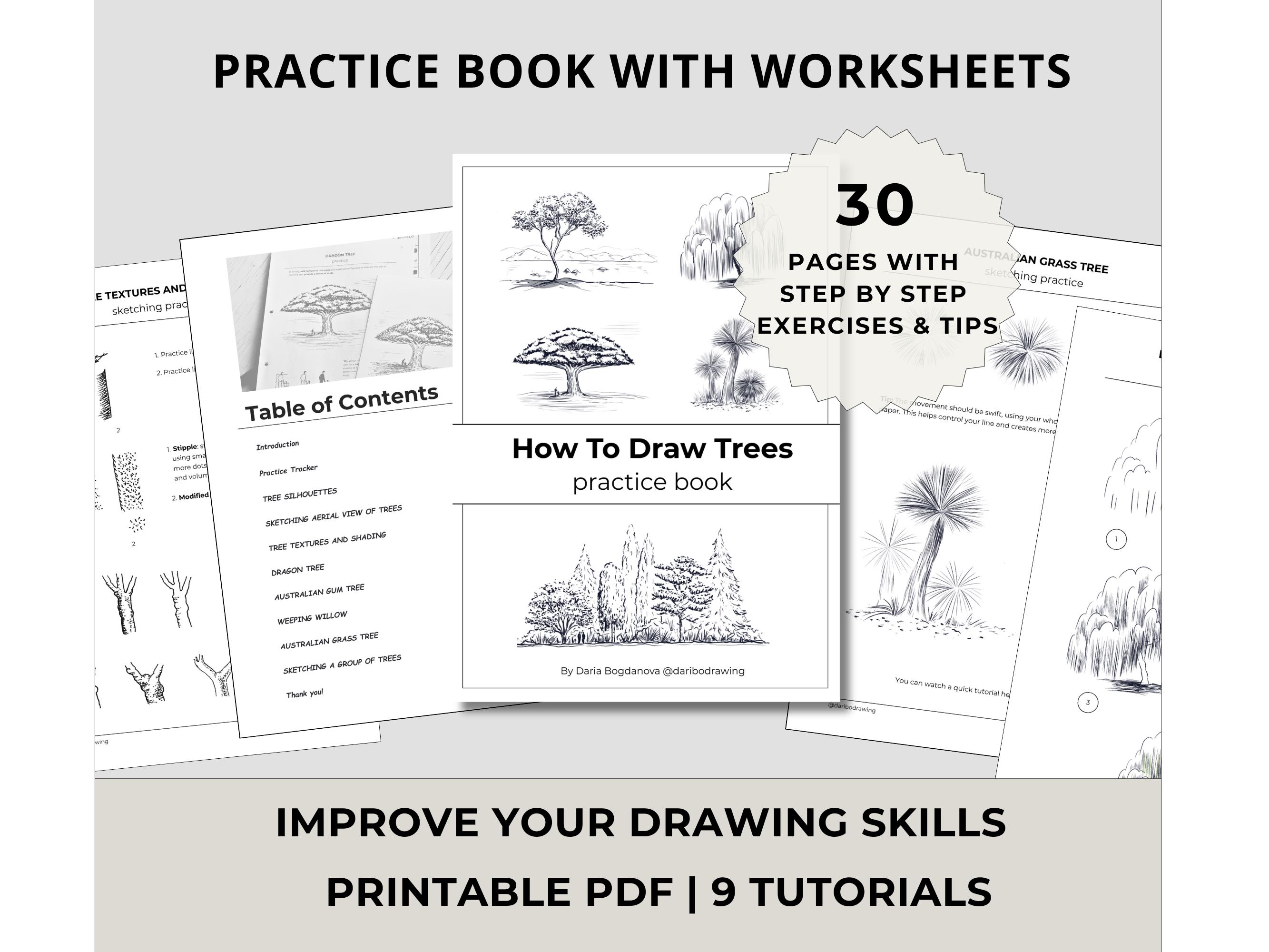 Drawing Trees: A Step-by-Step Workbook