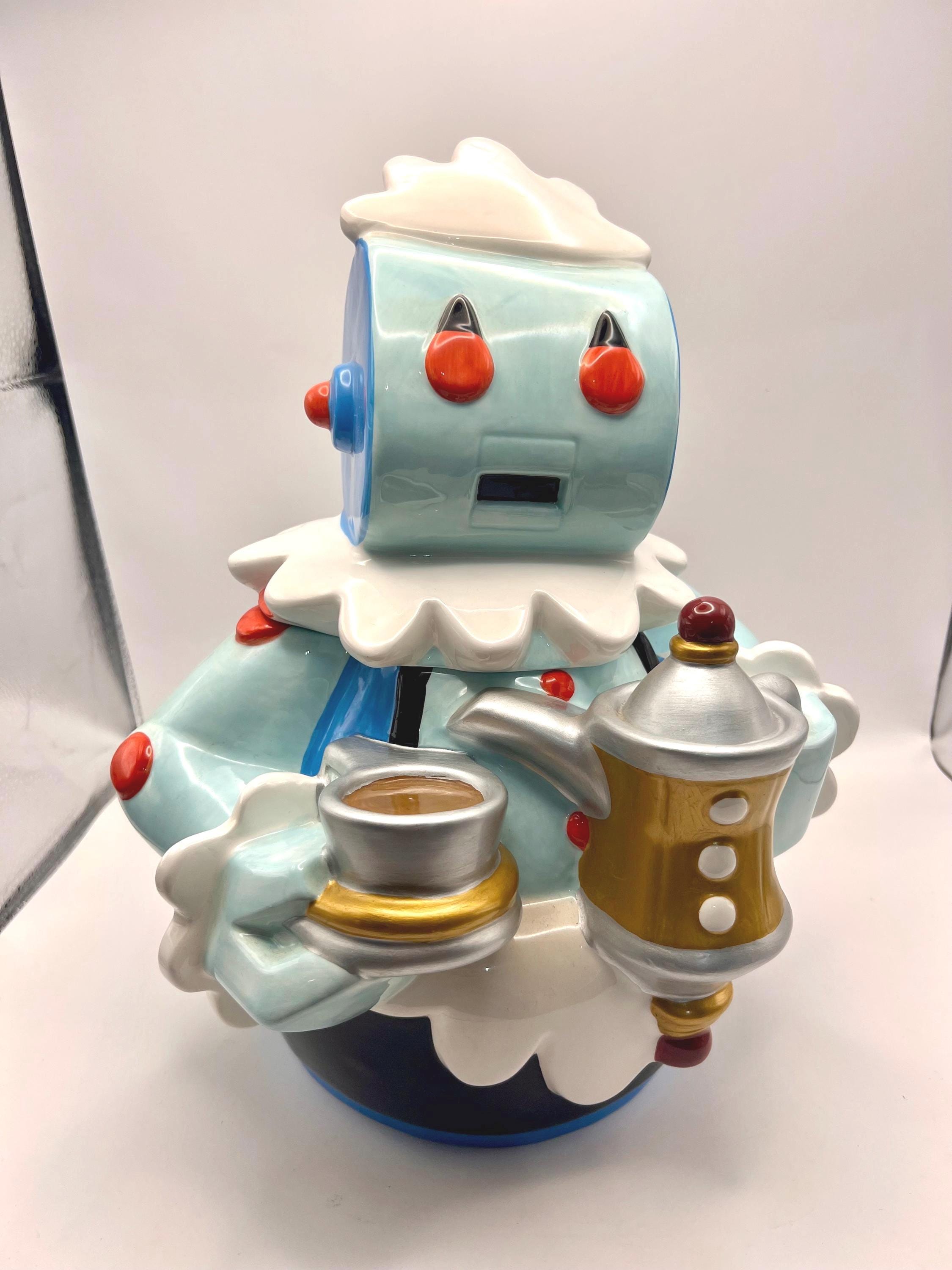 RARE 1999 Rosie the Robot Cookie Jar – Warner Bros. Jetsons Collectible – Ceramic TV Memorabilia