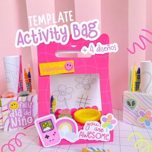 Sac d'activités pour la journée des enfants - Modèles et designs