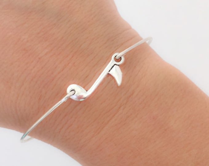 Musical Note Bracelet Musical Note Jewelry Music Theme Bracelet Music Theme Gift for Christmas Gift Music Student Music Teacher Appreciation