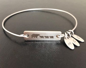 mama bear bracelet set