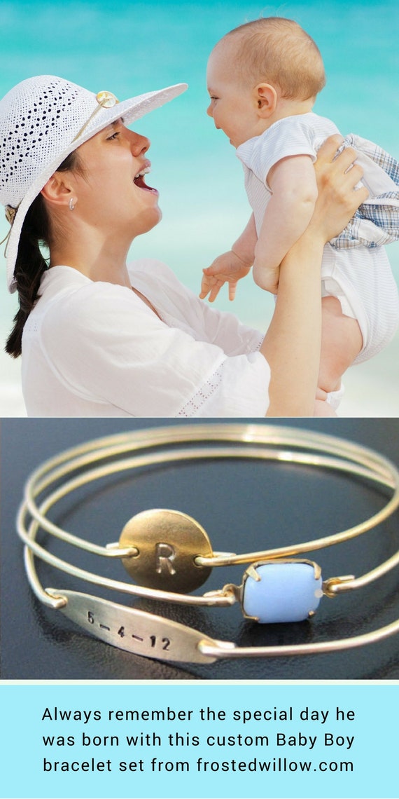 mommy and baby boy bracelet sets