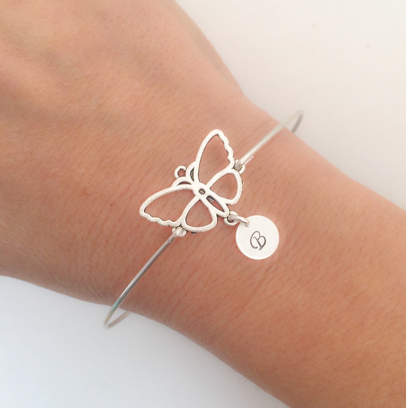 Butterfly Bracelet Meaningful Gift Charm Bracelet Personalized Etsy