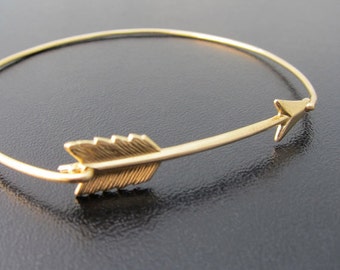 Arrow Bracelet for Women Arrow Jewelry Graduation Gift for Her Arrow Gift for Best Friend Sister Daughter Brass Arrow Bangle Frosted Willow