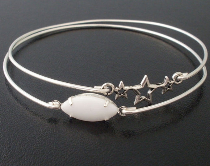 Shooting Star Bracelets Silver Tone for Women Astronomy Jewelry Star Jewelry Space Gift Astronomy Lover Gift Space Jewelry Space Bracelets