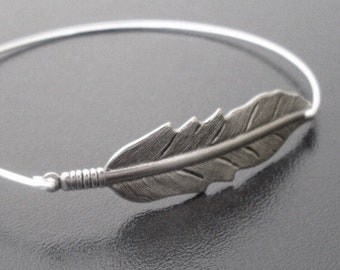 Boho Jewelry, Feather Bracelet, Hippie Jewelry, Feather Jewelry, Boho Wedding Jewelry, Boho Bridesmaid Gift, Nature Wedding, Nature Jewelry