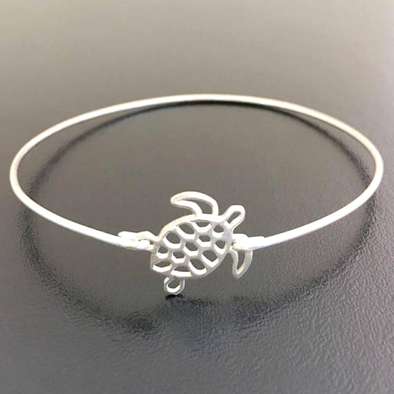 Sea Turtle Jewelry Sterling Silver Sea Turtle Bracelet for | Etsy