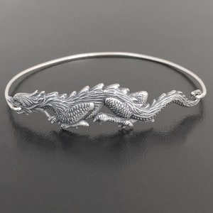 Dragon Bracelet for Women Dragon Jewelry Chinese New Year Bracelet Chinese New Year Gift Chinese Jewelry Theme Mystical Dragon Lover Gift Sterling Silver