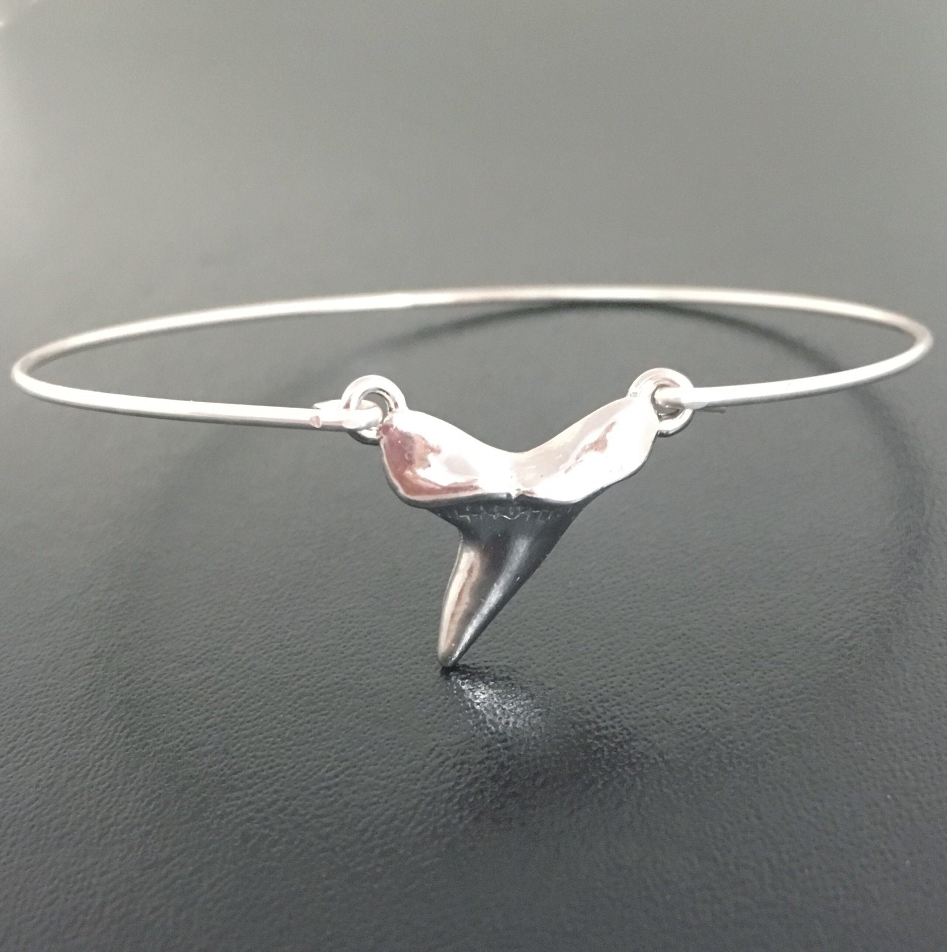 Shark Tooth Bracelet Mako Shark Tooth Jewelry Beach Jewelry