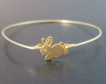 Easter Jewelry Bunny Bracelet Easter Bracelet Teen Girl Easter Gift Bunny Jewelry Cute Animal Jewelry Rabbit Bracelet Bangle Rabbit Jewelry