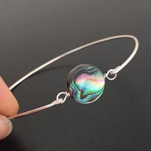 Abalone Shell Bracelet, Abalone Shell Jewelry, Abalone Jewelry, Abalone Bracelet, Paua Shell Jewelry, Abalone Shell Bangle, Abalone Bangle