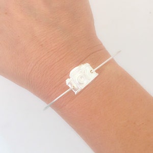 Camera Bracelet Camera Jewelry Camera Charm Bracelet Camera Bangle Steampunk Jewelry for Women Steampunk Bracelet Steam Punk Bracelet image 5