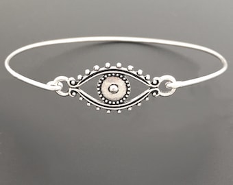 Evil Eye Bracelet, All Seeing Eye Bracelet, Evil Eye Jewelry, Protection Bracelet, Third Eye Jewelry, Evil Eye Bangle