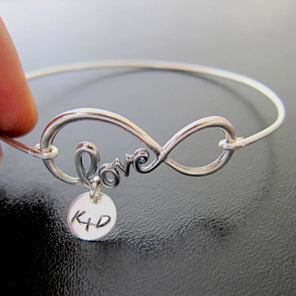 Rose Gold Adjustable Infinity Bracelet  Luna Jewelry