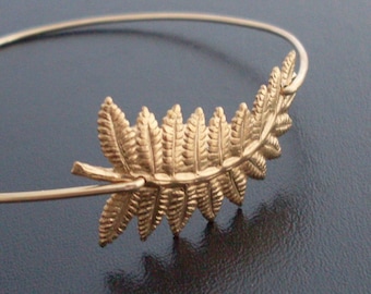 Autumn Fashion, Autumn Bracelet, Fern Bracelet, Fall Fashion, Fall Bracelet, Autumn Jewelry, Fern Bangle, Fern Jewelry, Fall Jewelry