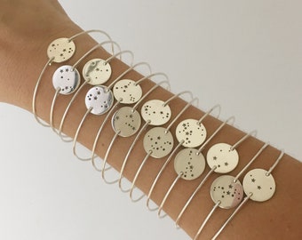 Zodiac Sign Bracelet Zodiac Jewelry Astrology Bracelet Gift Astrology Jewelry Zodiac Bracelet Mom Jewelry Constellation Bracelet for Women