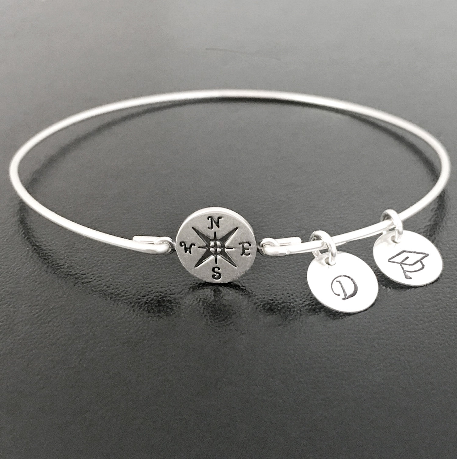 Compass Bracelet High School Graduation Gift For Daughter From Mom