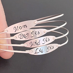Mom and Daughters Bracelet Set, Mom and Daughter Jewelry Mom and Sisters Gift Mom and Sisters Bracelets Sister and Mom Gift for Mom Daughter