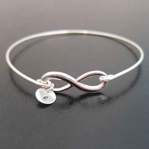 Unique Infinity Bracelet For Women In 14K White Gold GB0008-W